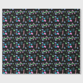 Papier Cadeau Pastel Splatter Confetti Imprimer (Plat)