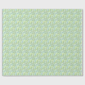 Papier Cadeau Pastel Tropical Palm Leaves (Plat)