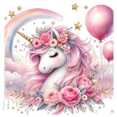 Papier Cadeau Pastel Unicorn