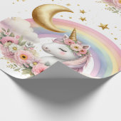 Papier Cadeau Pastel Unicorn (Coin)