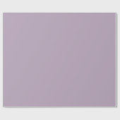 Papier Cadeau Pastel violet couleur solide brillant ou mat (Plat)