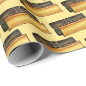 Papier Cadeau Pasteles de Porto Rico Savourer des gâteaux à la f (Coin rond)