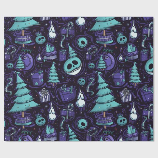 Papier Cadeau Pastels gothiques (Plat)