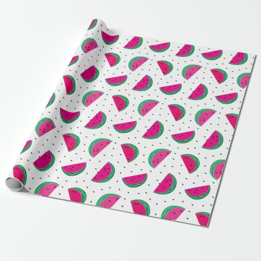 Papier Cadeau Pastèque. (Déroulé)