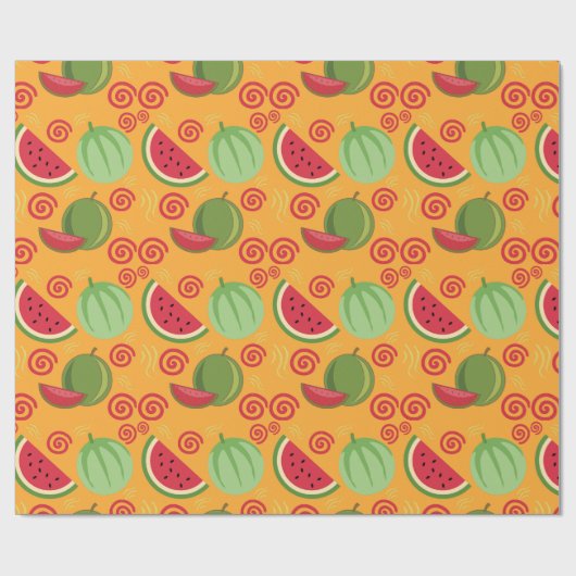 Papier Cadeau Pastèque (Plat)