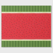 Papier Cadeau Pastèque à croûte (1) (Plat)