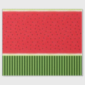Papier Cadeau Pastèque à croûte (2) (Plat)
