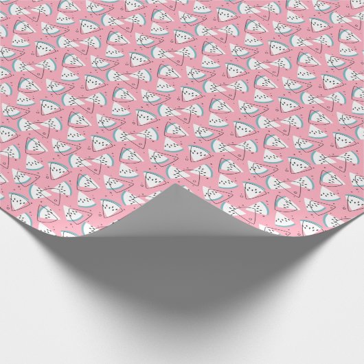 Papier Cadeau Pastèque colorée (Coin)