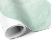 Papier Cadeau Pastèque Mignon Coloré Rose Vert (Coin rond)