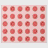 Papier Cadeau Pastèque ronde (Plat)