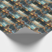 Papier Cadeau Pasteur anatolien Noël Festive Voyage (Coin)