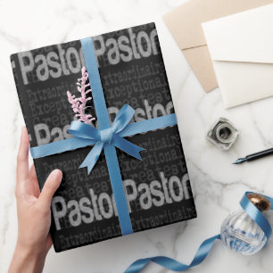 Papier Cadeau Pastor Extraordinaire
