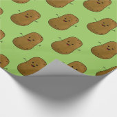 Papier Cadeau Patate Douce Heureuse (Coin)