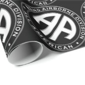 Papier Cadeau Patch Décontracté de la 82e division aéroportée (Coin rond)