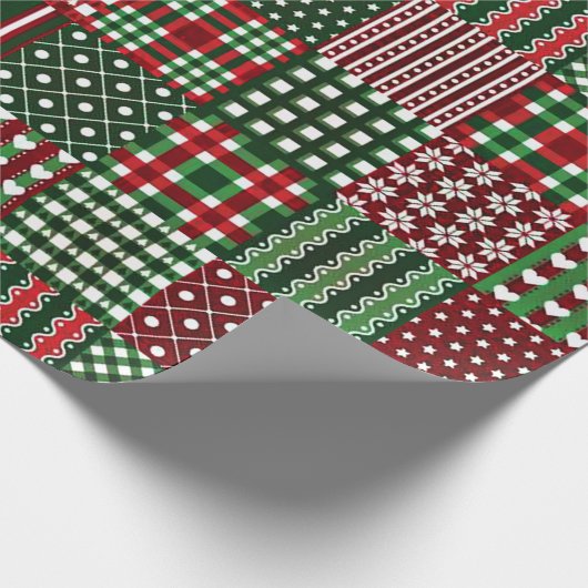 Papier Cadeau patchwork coloré (Coin)