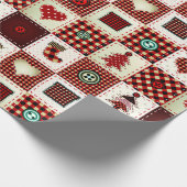 Papier Cadeau patchwork coloré (Coin)