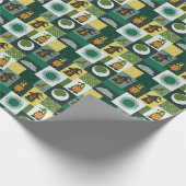 Papier Cadeau Patchwork en bloc (Nébuleuse cosmique) (Coin)