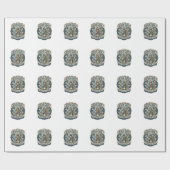 Papier Cadeau Patchwork Jésus Foi Patchwork Jésus  (Plat)