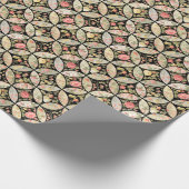 Papier Cadeau Patchwork Vintage Motif sans couture (Coin)