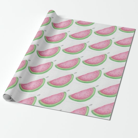 Papier Cadeau Pâte de pastèque (Déroulé)