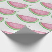 Papier Cadeau Pâte de pastèque (Coin)