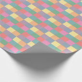 Papier Cadeau Pâte multicolore "harlequin" matte (Coin)