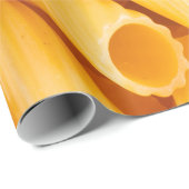 Papier Cadeau Pâtes de macaronis de Rigatoni (Coin rond)