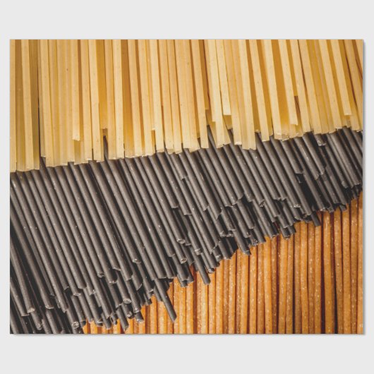 Papier Cadeau Pâtes de spaghetti (Plat)