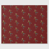 Papier Cadeau Patinage (Plat)