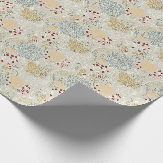 Papier Cadeau pating curly gares (Coin)