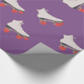 Papier Cadeau Patins à rouleaux Papier Motif à envelopper (Coin)
