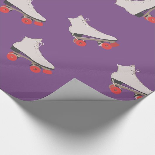 Papier Cadeau Patins à rouleaux Papier Motif à envelopper (Coin)