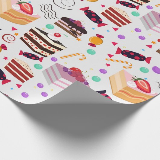 Papier Cadeau Pâtisseries (Coin)