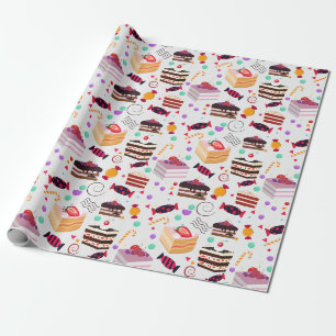 Papier Cadeau Pâtisseries