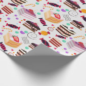 Papier Cadeau Pâtisseries (Coin)