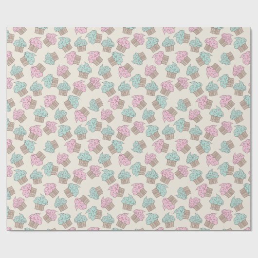 Papier Cadeau Pâtisseries (Plat)