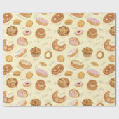 Papier Cadeau Pâtisseries (Plat)