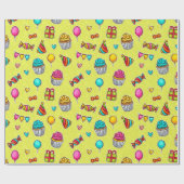 Papier Cadeau Pâtisseries (Plat)
