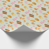 Papier Cadeau Pâtisseries à Paris (Coin)