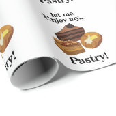 Papier Cadeau Pâtisseries Dessert Baker (Coin rond)