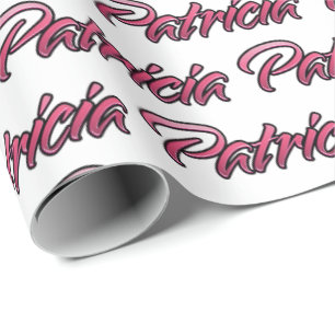 Papier Cadeau Patricia fade pink