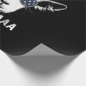 Papier Cadeau Patriotic Goat Funny (Coin)