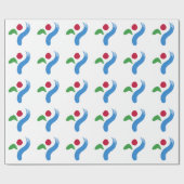 Papier Cadeau Patriotic wrapping paper with Flag of Seoul (Plat)