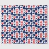 Papier Cadeau Patriotique (Plat)