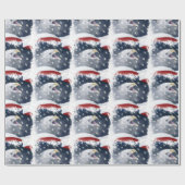 Papier Cadeau Patriotique (Plat)