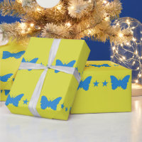 Papier cadeau patriotique avec drapeau de Bady Bas