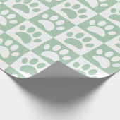 Papier Cadeau Patrouilles De Monnaie Pastel Et Chien Blanc En Ca (Coin)