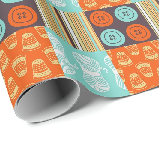 Papier Cadeau Pattern (Coin rond)