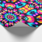 Papier Cadeau ~ Pattern ~ Bold Multicoloured Wrapping ~ (Coin)