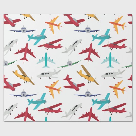 Papier Cadeau Pattern de Colorful (Plat)